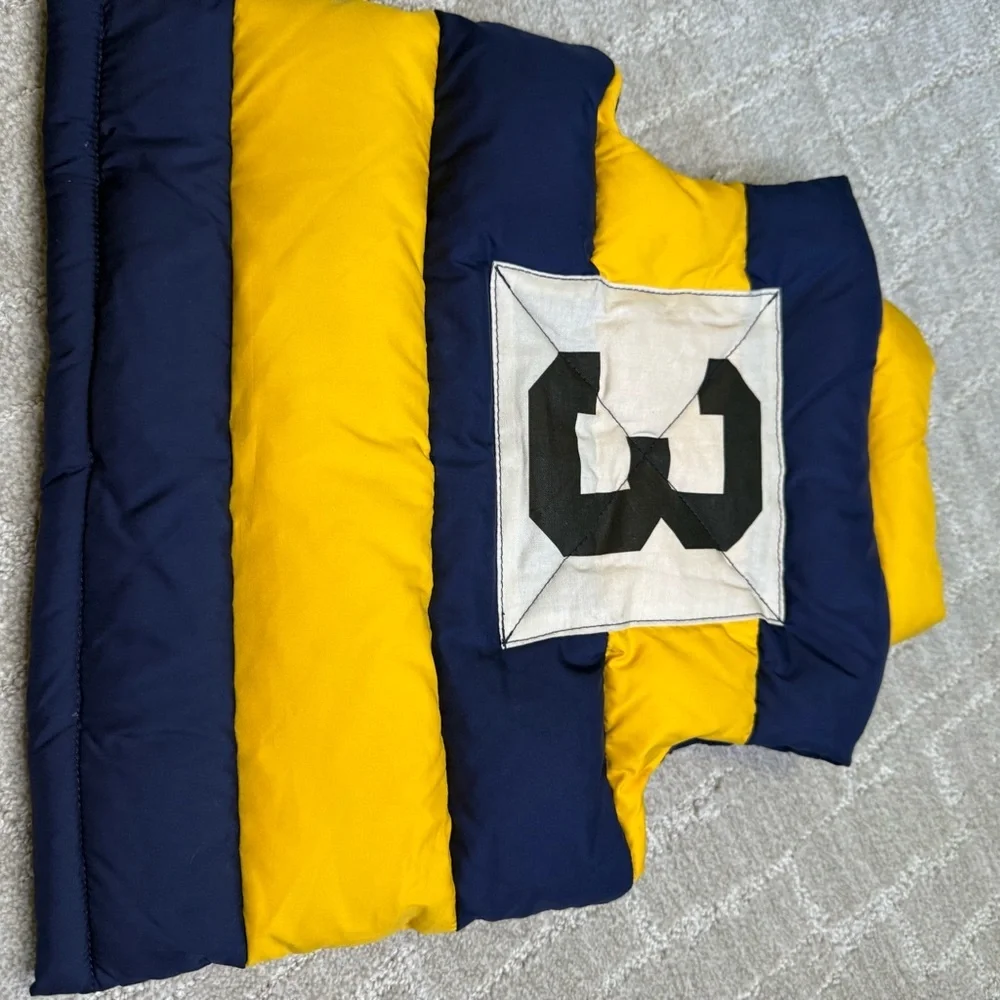 Ralph Lauren Kids Two-Tone Yellow and Navy Vest